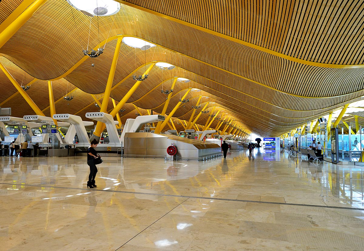 Аэропорт Барахас-Мадрид. Barajas-Madrid. 1