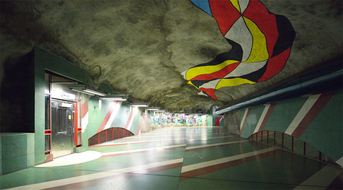 Метро в Стокгольме. Stockholm Tunnelbana. 11