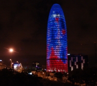 Agbar Tower. Barcelona