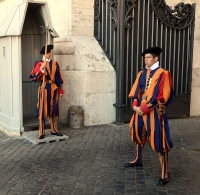 Vaticano guardie. Гвардия Ватикана.