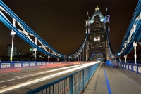 Тауэрский мост ночью. Tower Bridge at night. 3