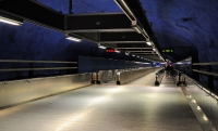 Стокгольм. Метро или Туннельбана. Stockholm.