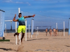 Подача. Пляжный волейбол. Beach Volleyball Serve.