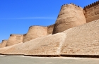 Крепостная стена Ичан-Калы. Хива. Узбекистан. The fortress wall of Itchan Kala. Khiva. Uzbekistan.
