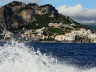 Амальфи с моря. Amalfi.