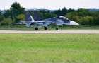 МАКС 2013. Су-30СМ. Посадка. MAKS 2013. Landing.