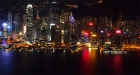 Гонконг ночью с ICC....