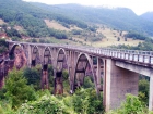 Мост через реку Тара. Tara Bridge.