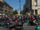 Парад на Невском. Мотоциклисты.