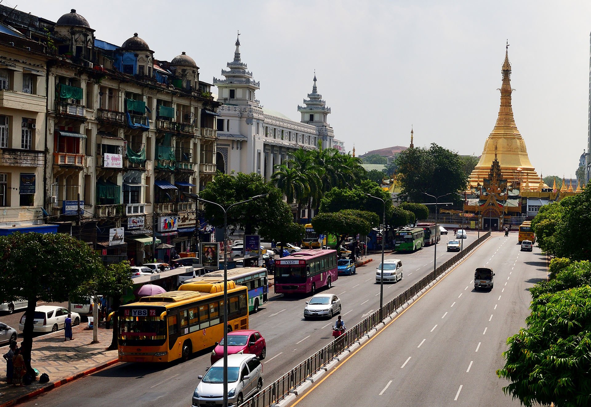 Пагода Суле. Янгон. Sule Pagoda. Yangon. 1 - DSC_5408_00001TFLG.jpg
