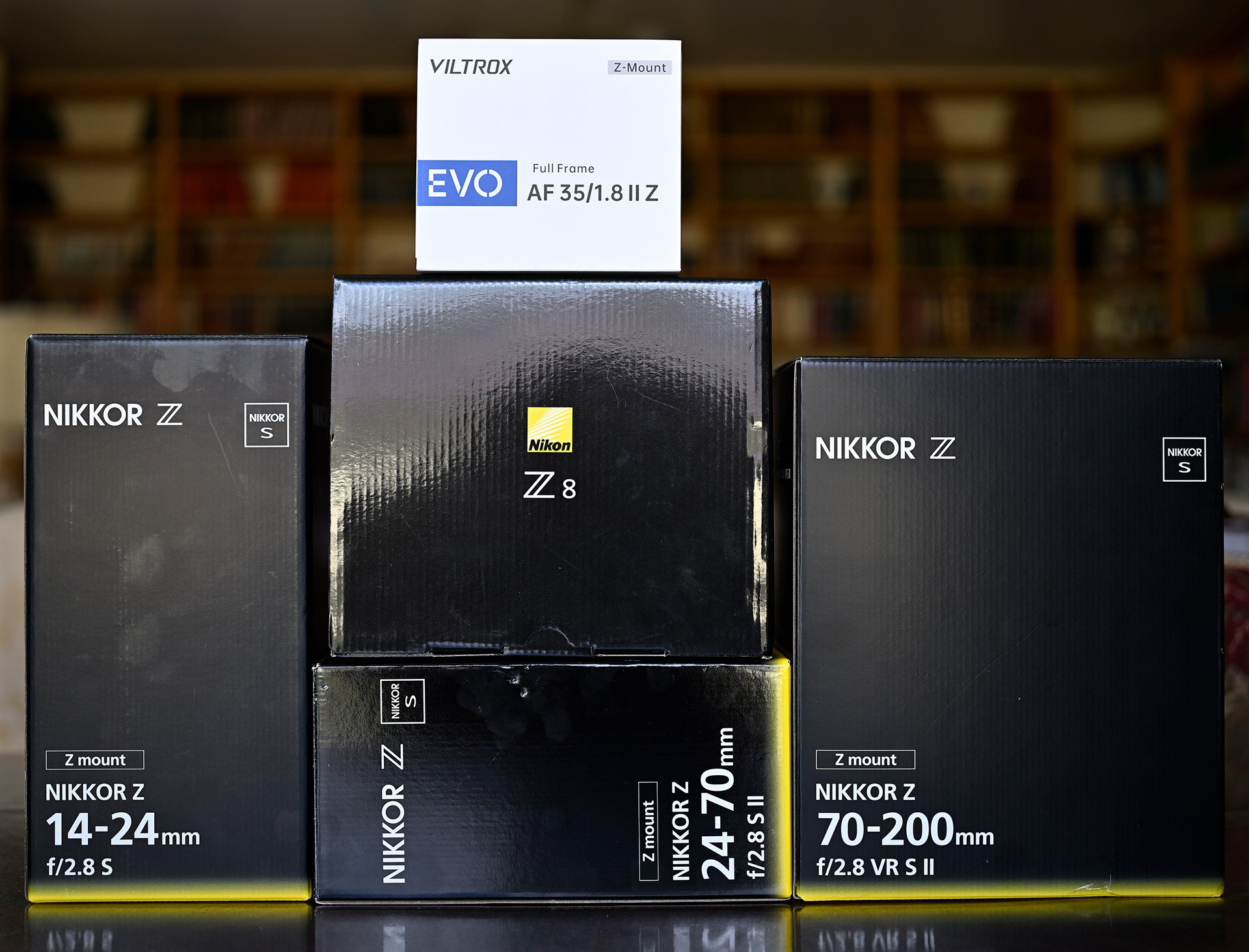 Nikon Z8 Nikon Z 14-24 2.8 S, Nikon Z 24-70 2.8 S II, Nikon Z 70-200 2.8 VR S II. - Nikon Z8 + Lenses.jpg