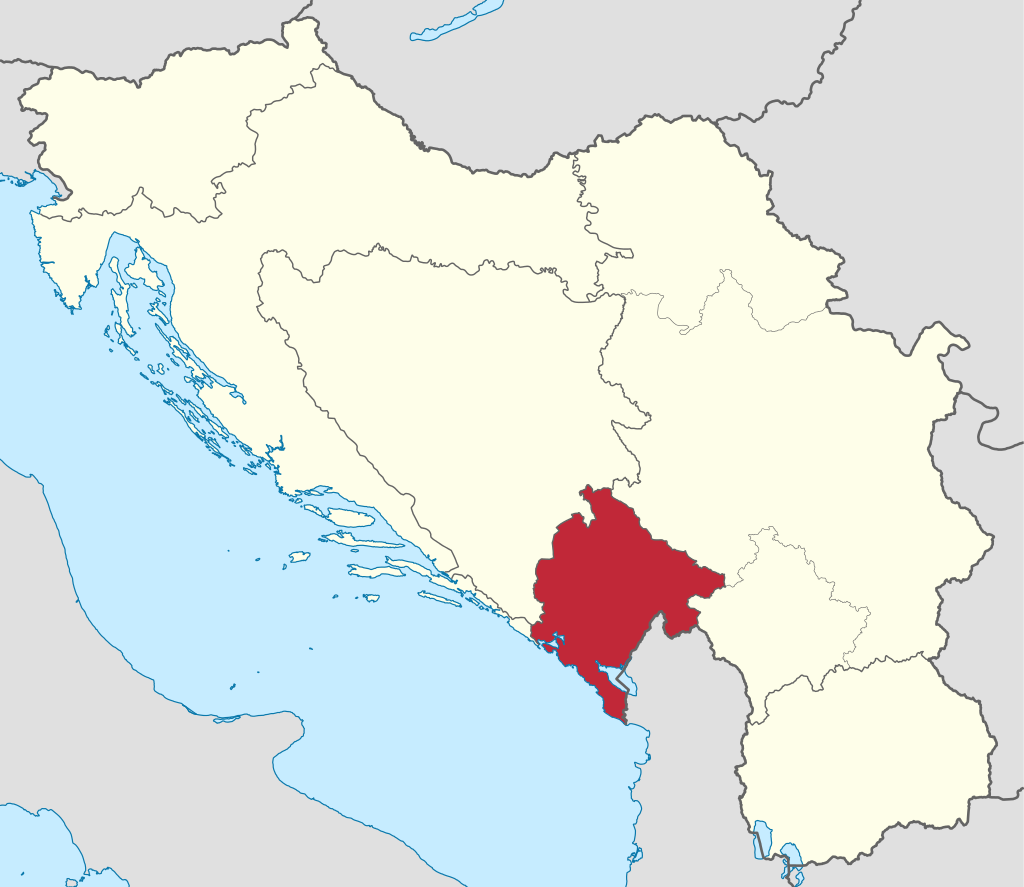 Хорошо ли в Черногории с мясом? С мясом в Черногории - очень хорошо  - 1024px-Locator_map_Montenegro_in_Yugoslavia_svg.png
