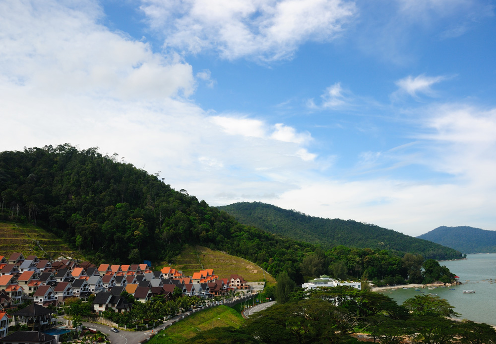 Новые малайцы или коттеджи на Пенанге. Penang.