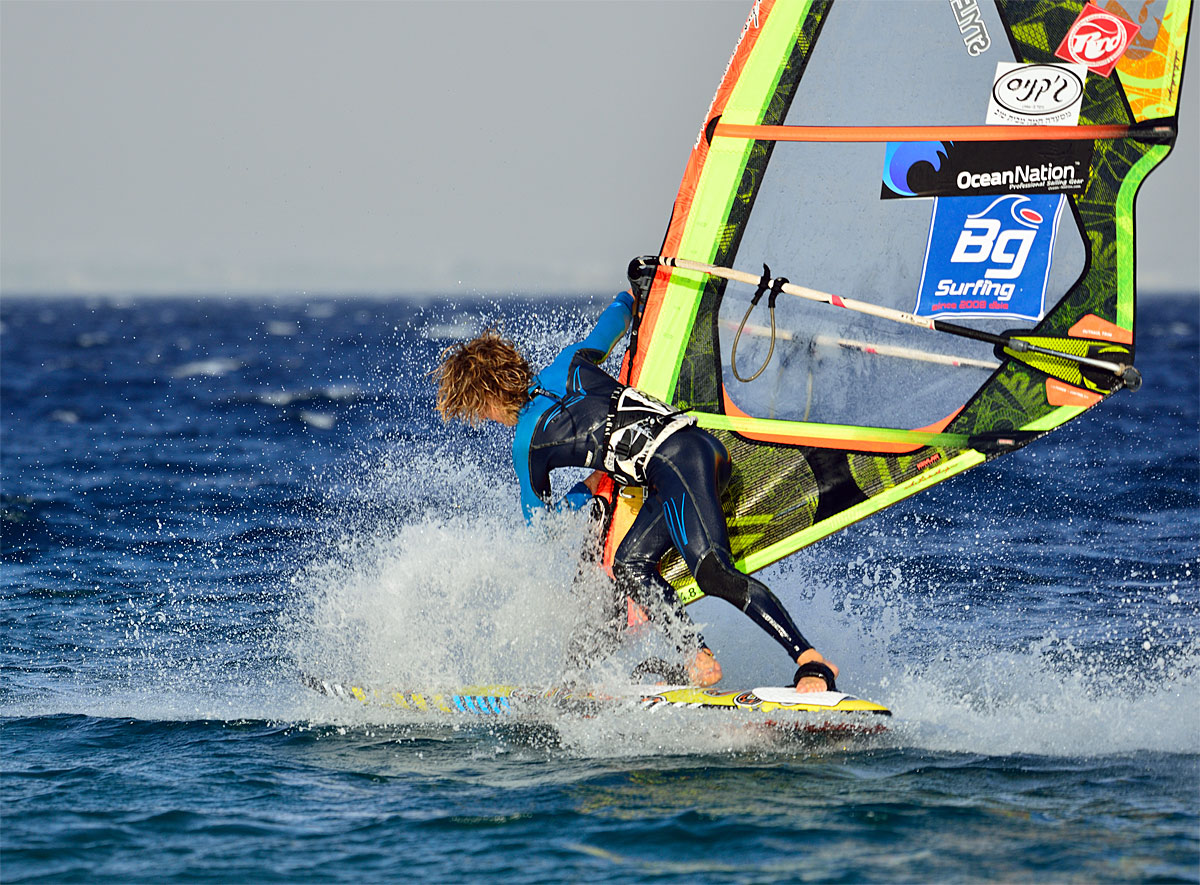 Виндсёрфинг в Эйлате. Wind Surfing in Eilat. 1