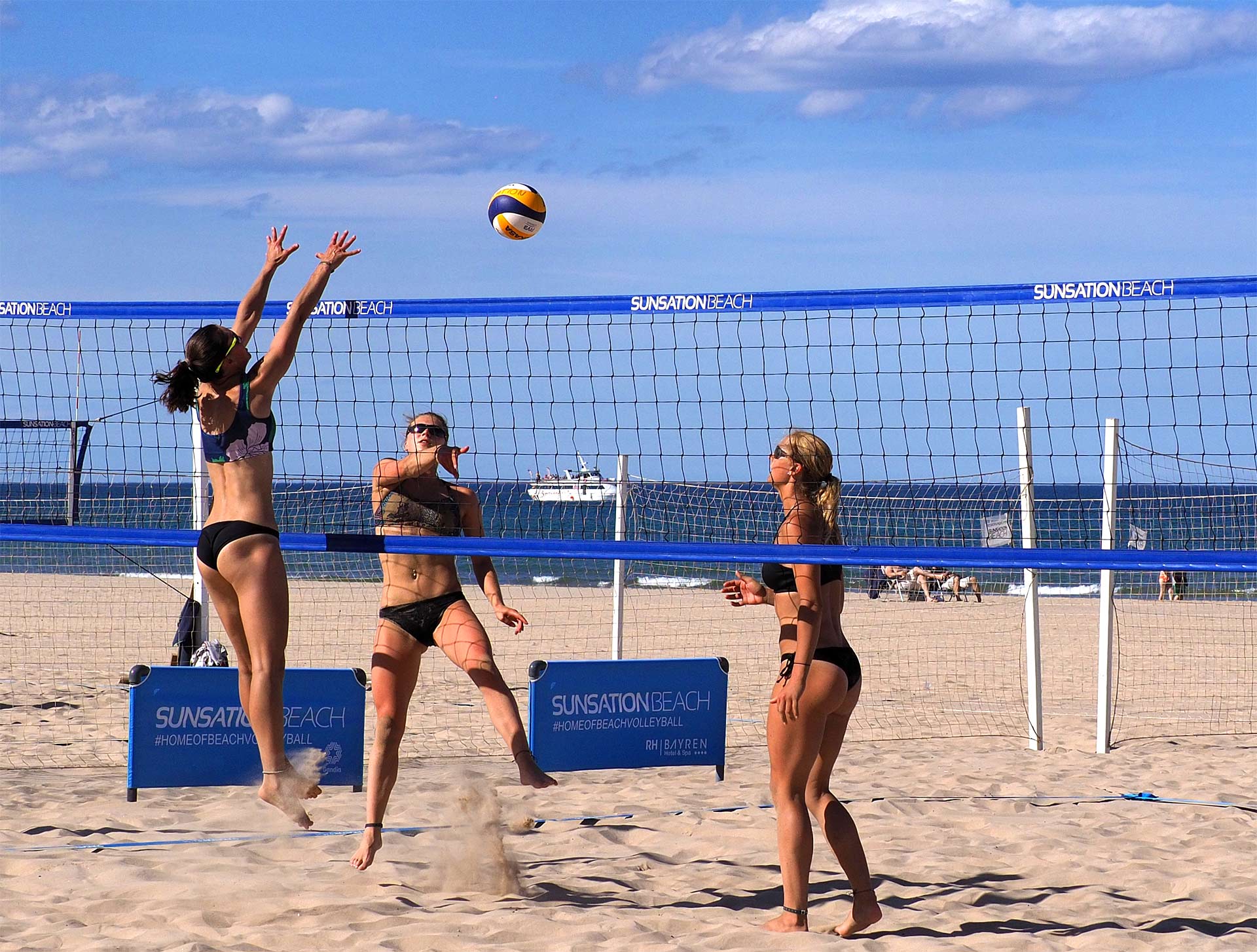 Пляжный волейбол. Гандия. Beach Volleyball in Gandia. 4