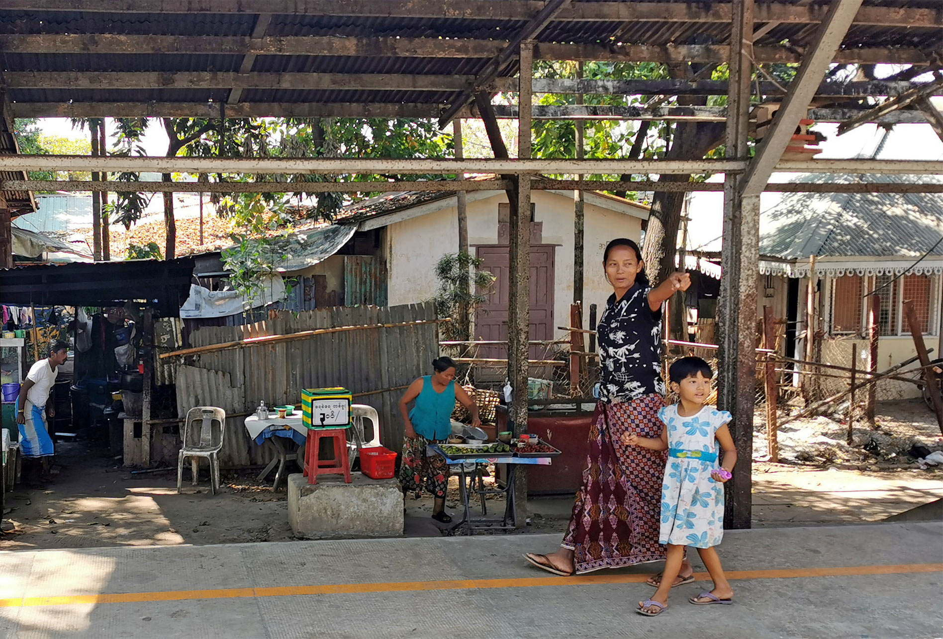 Нетуристический Янгон. Мьянма. Non-tourist Yangon. Myanmar. 1