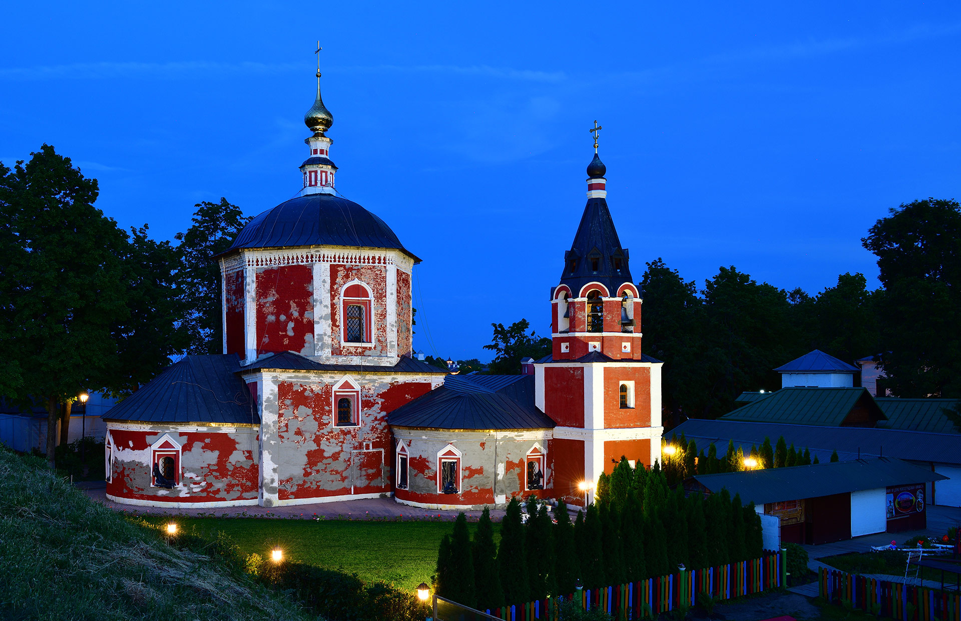 Суздаль в сумерках. Suzdal at dusk. 2