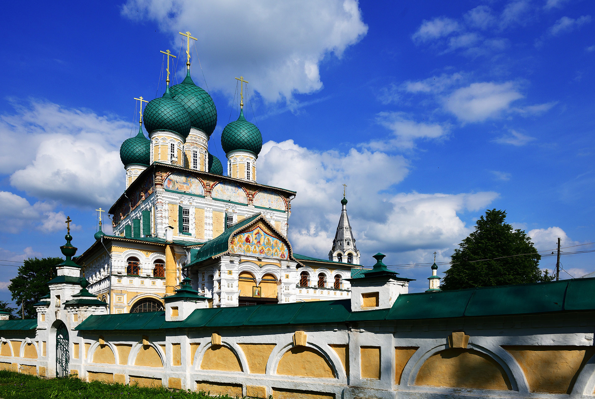 Воскресенский Собор. Тутаев (Романов-Борисоглебск). Ярославская область. Россия. Cathedral of the Resurrection of Christ. Tutaev (Romanov-Borisoglebsk). Yaroslavl Region. Russia.