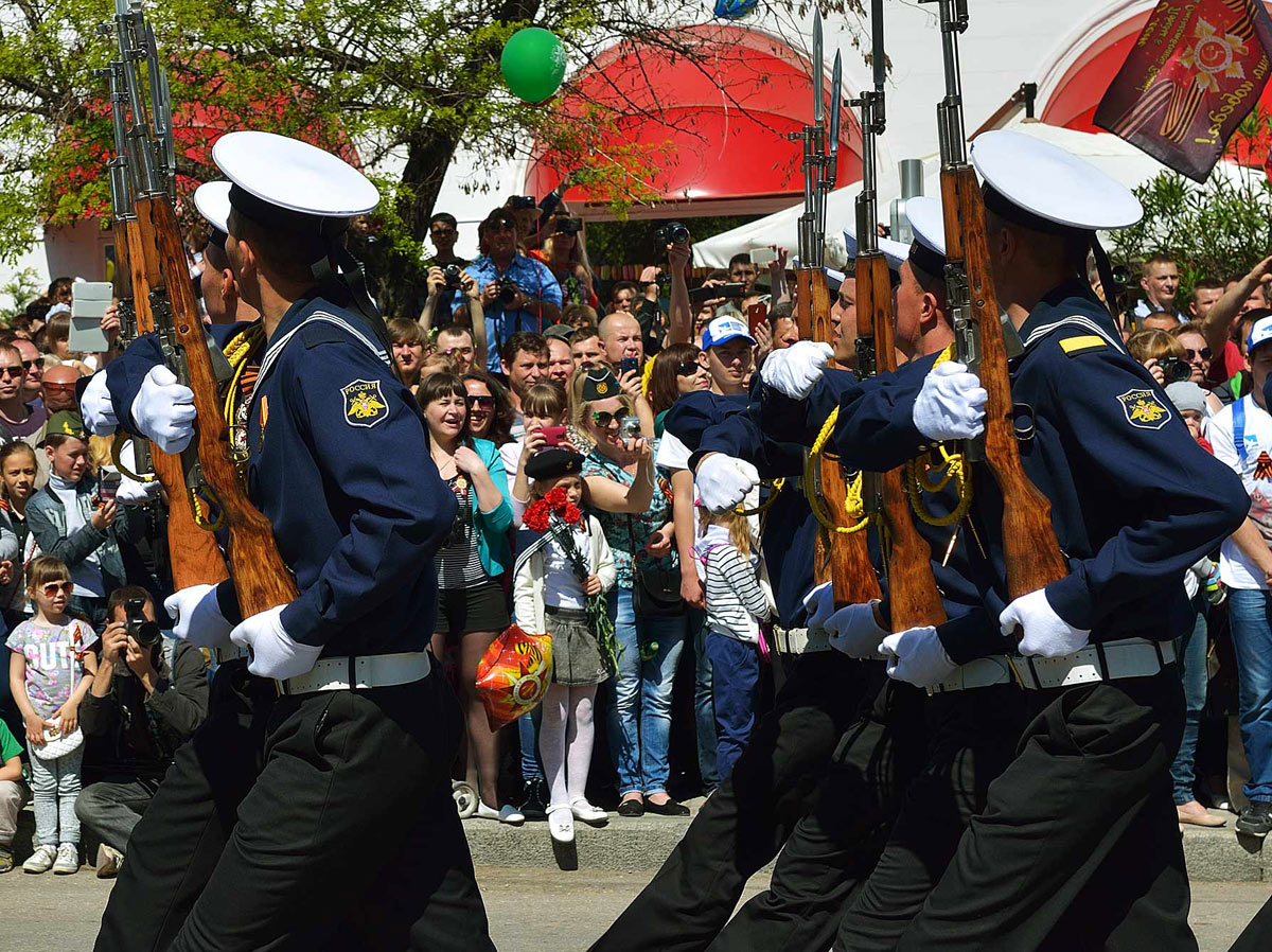 Севастополь 9 мая 2015. Парад Победы. Sevastopol. 9 May 2015. 11