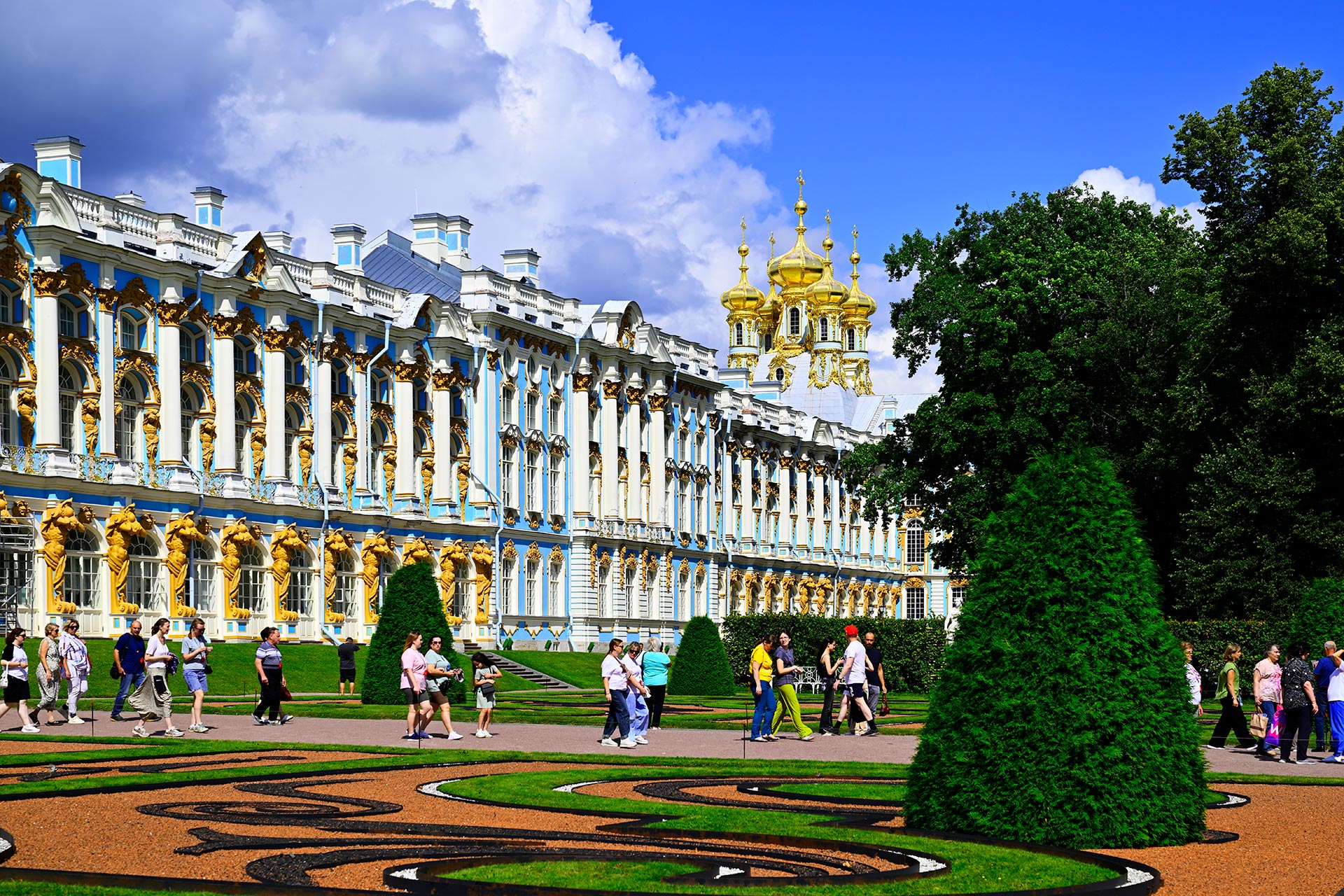 Екатерининский дворец в Пушкине. Catherine Palace. Pushkin (Tsarskoe Selo). Russia.