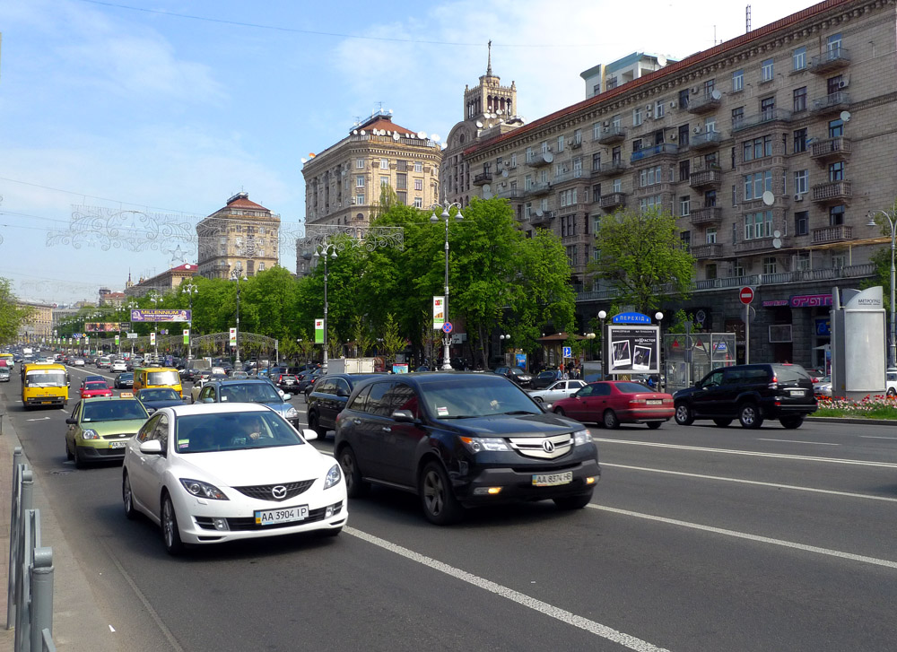 Весна на Крещатике