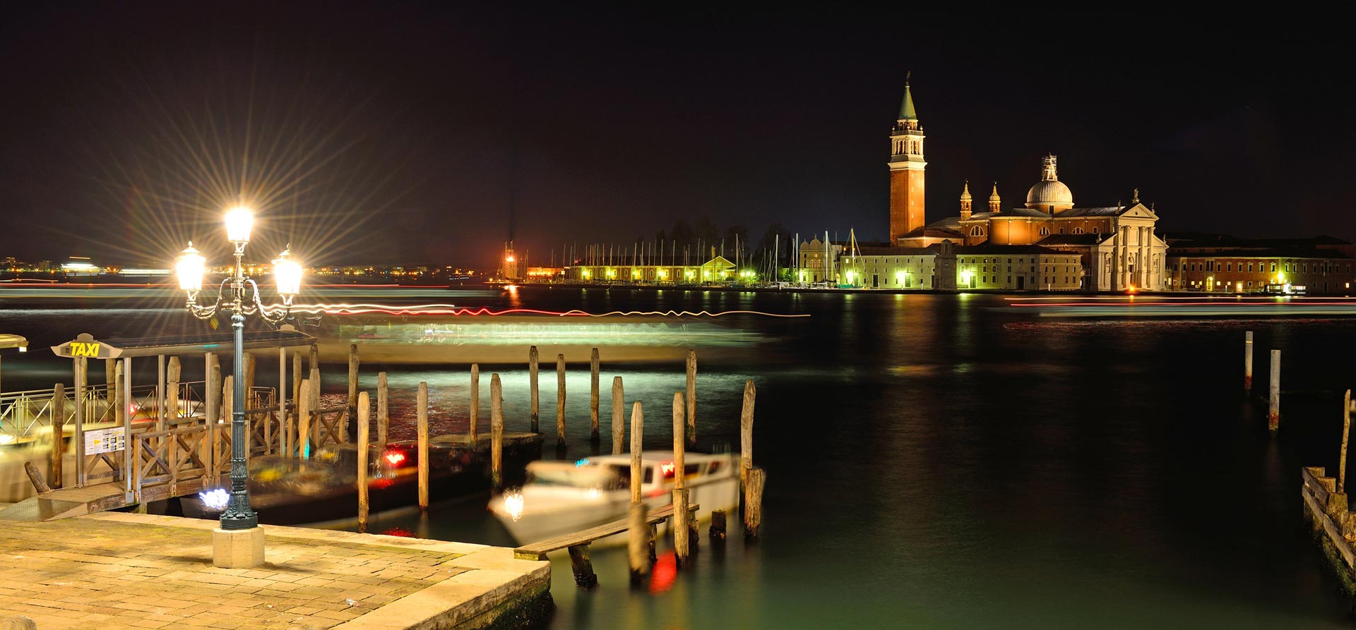 Венеция ночью. Venice at night.