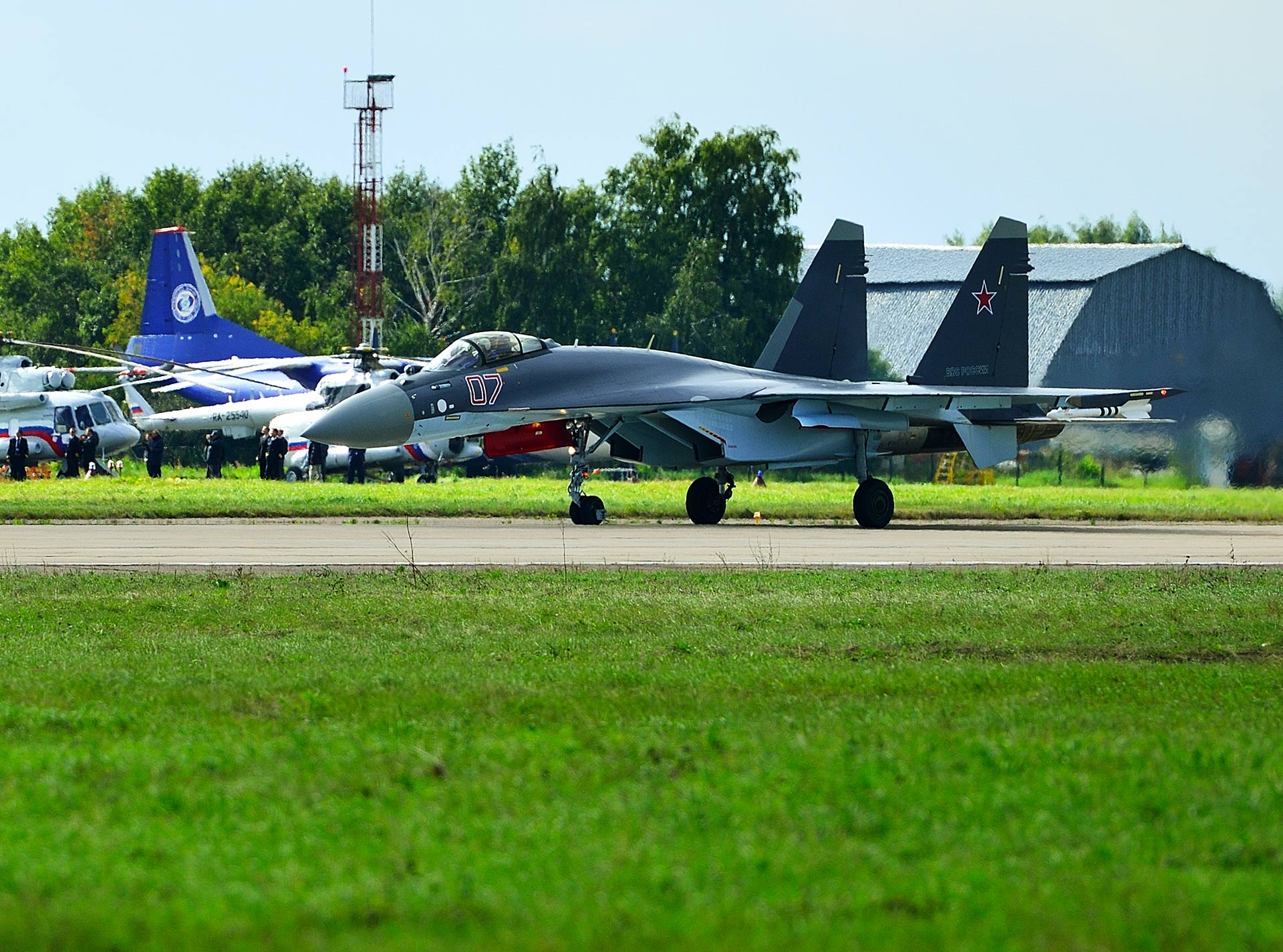 Су-34. Взлёт. МАКС-2013. Sukhoi-34.