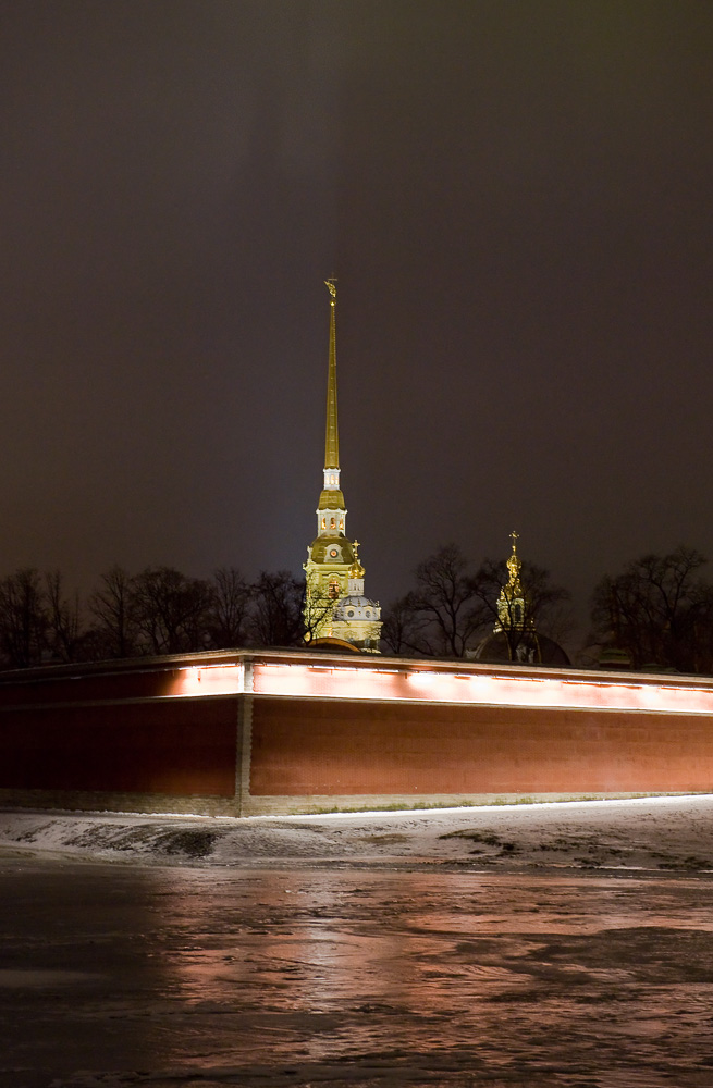 Петропавловка зимой.