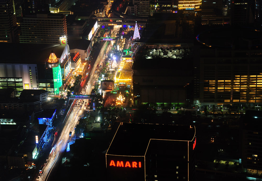 Бангкок ночной предновогодний. Bangkok