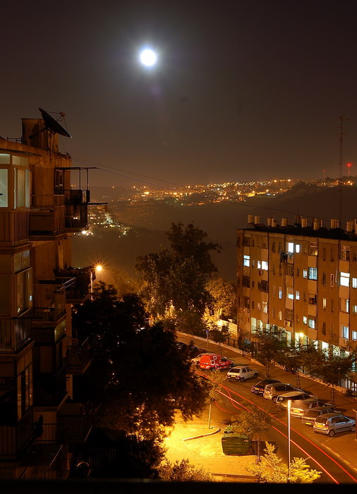 Иерусалим. Вид с балкона. Jerusalem.