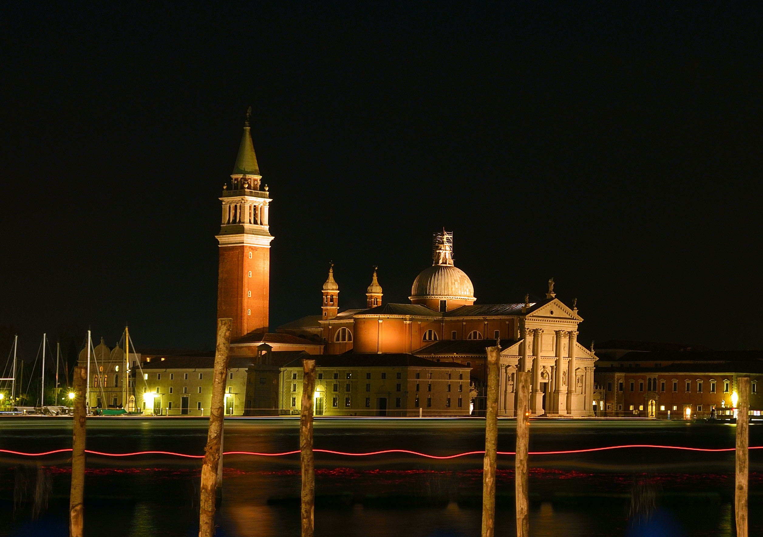 Венеция ночью. Night Venice. Crop 100%