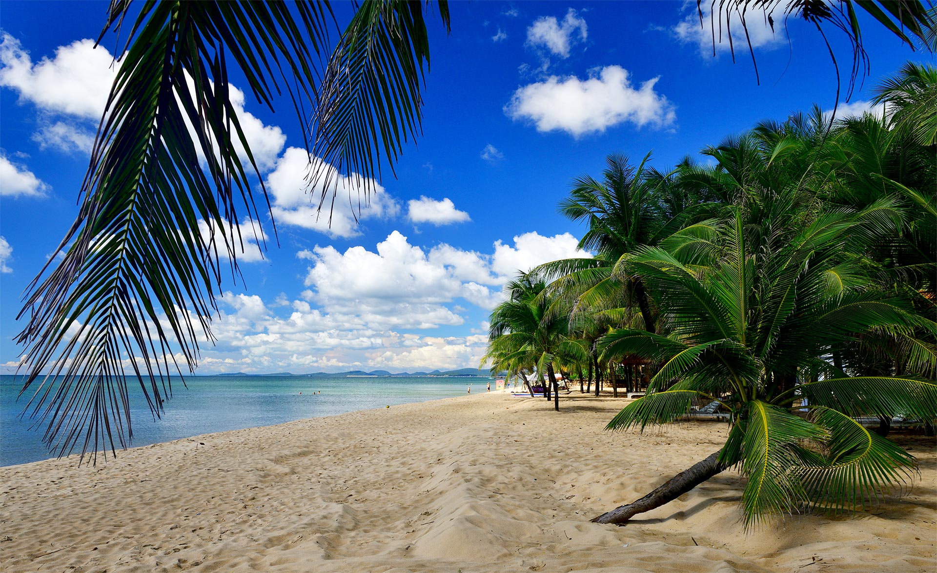 Тропический пляжный рай. Остров Фукуок. Вьетнам. Tropical Beach Paradise. Phu Quoc Island. Vietnam.