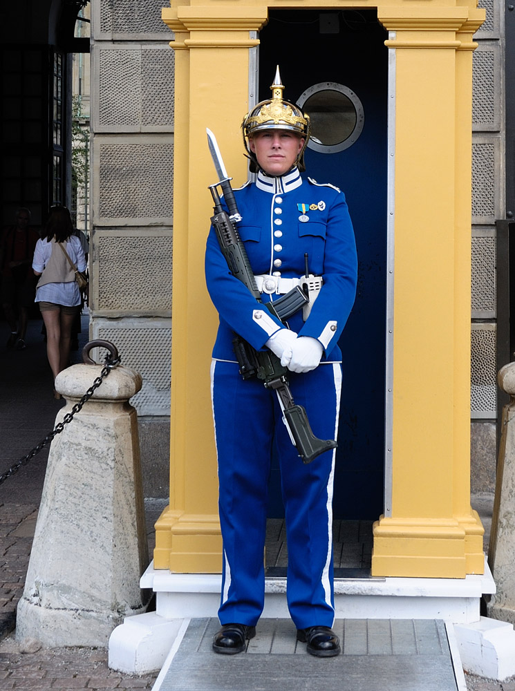 Стокгольм. Гвардейцы короля. Stockholm.