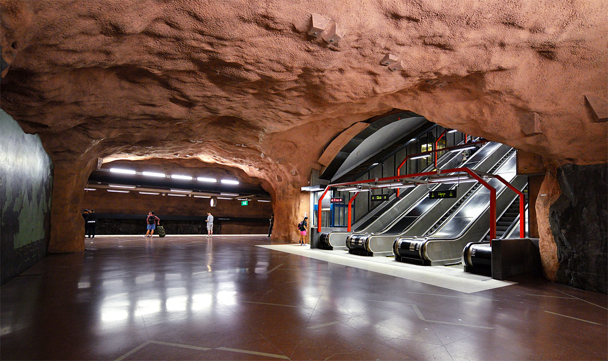 Метро в Стокгольме. Stockholm Tunnelbana. 16