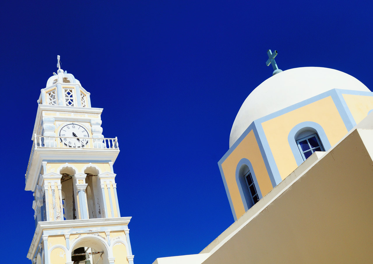 16:24. Фира. Санторини. Fira. Santorini.