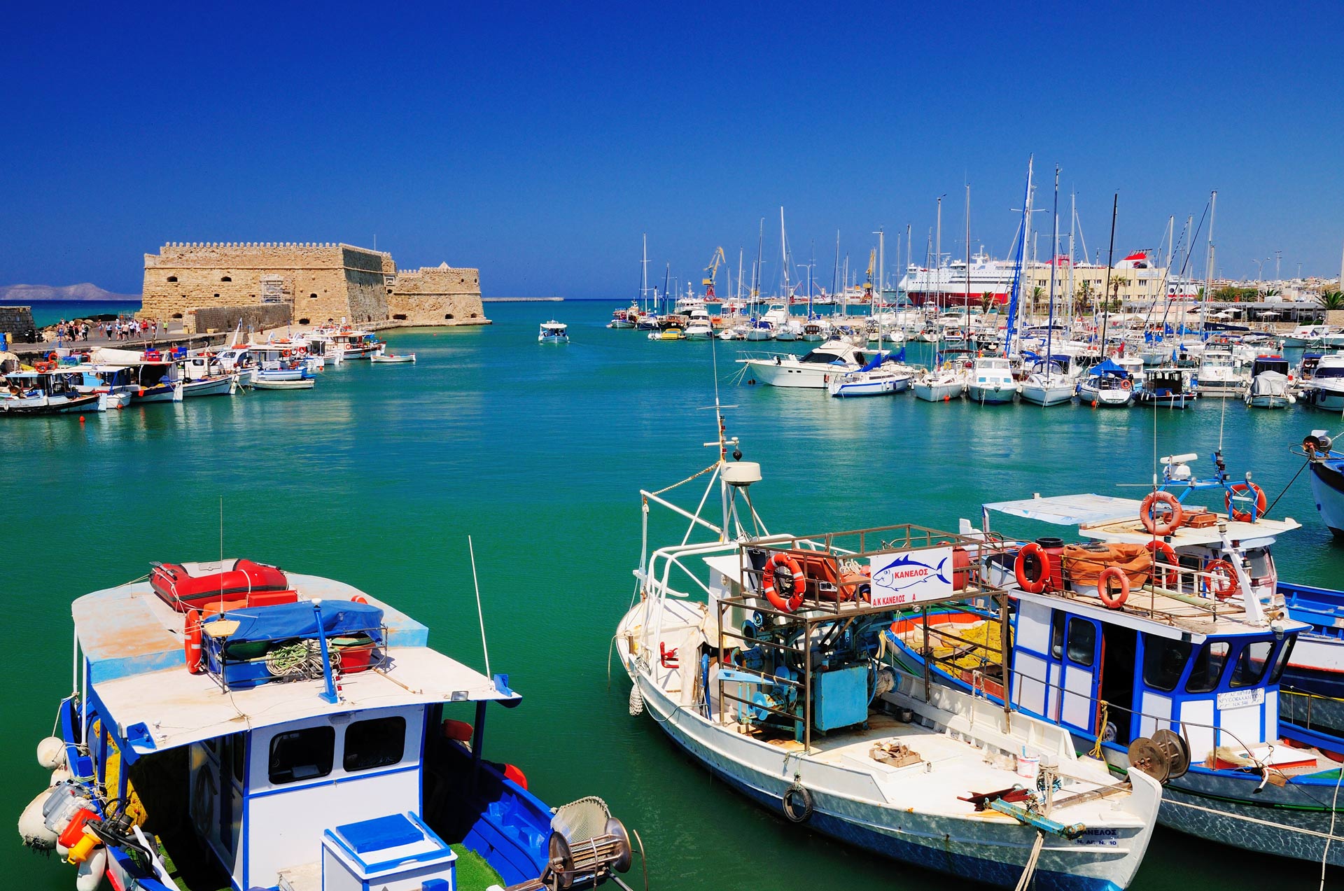 Ираклион. Порт и крепость. Heraklion. Crete. 21