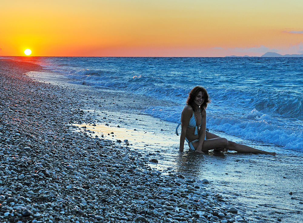 Пляжная фотосессия. Родос. Beach photo...Rhodes.