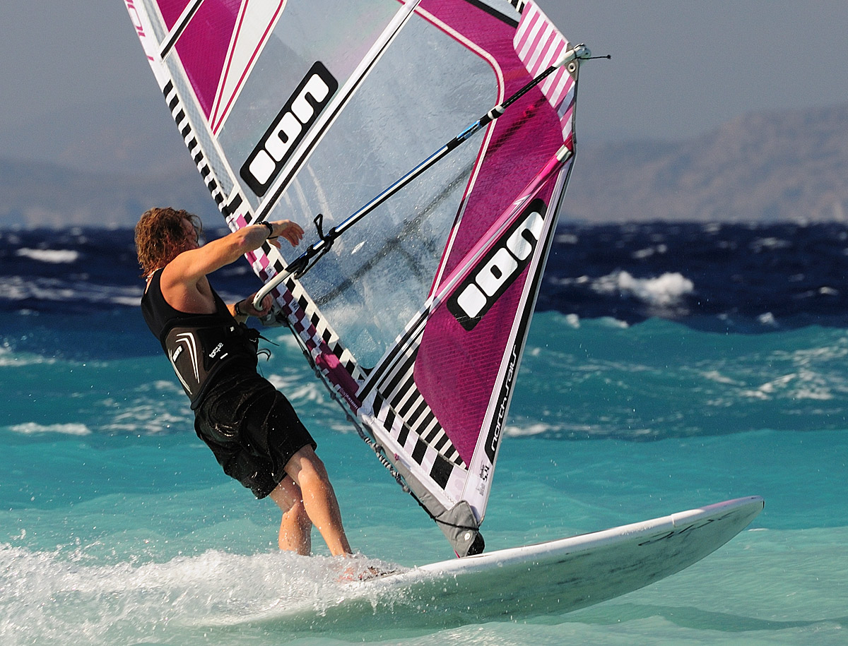 Виндсёрфинг. Перехват. Windsurfing Blue Horizon. 19