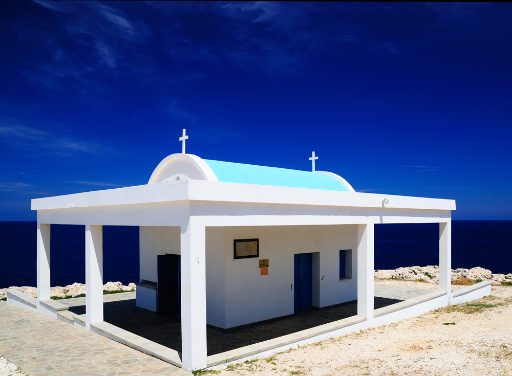 Часовня. Мыс Греко. Кипр. Cyprus. Cape Greco (Greko).