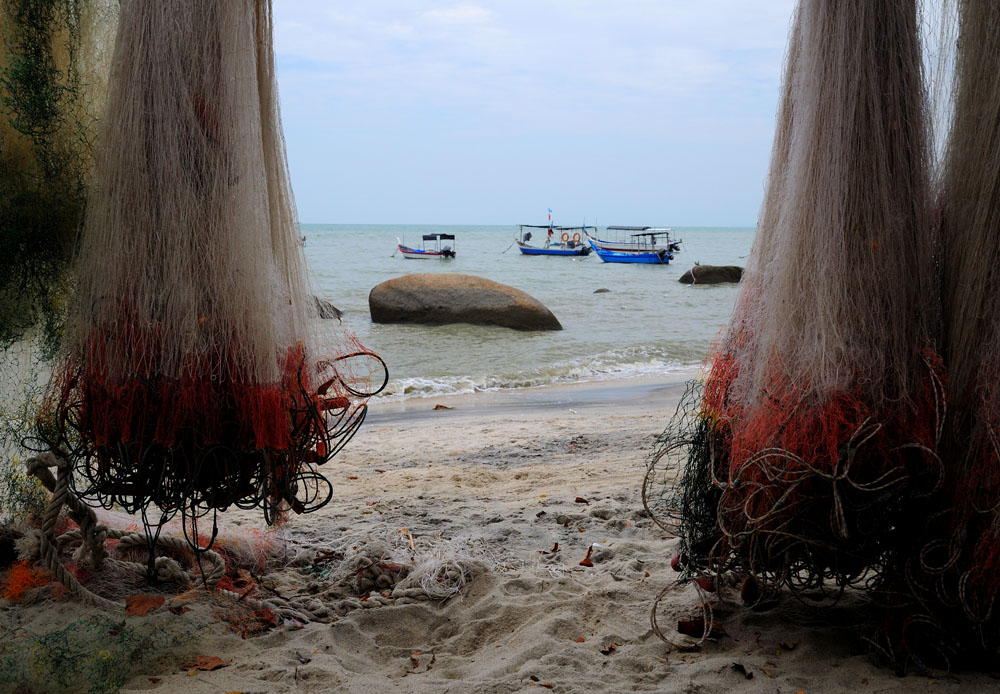 Пенанг. Рыбацкие снасти. Penang.