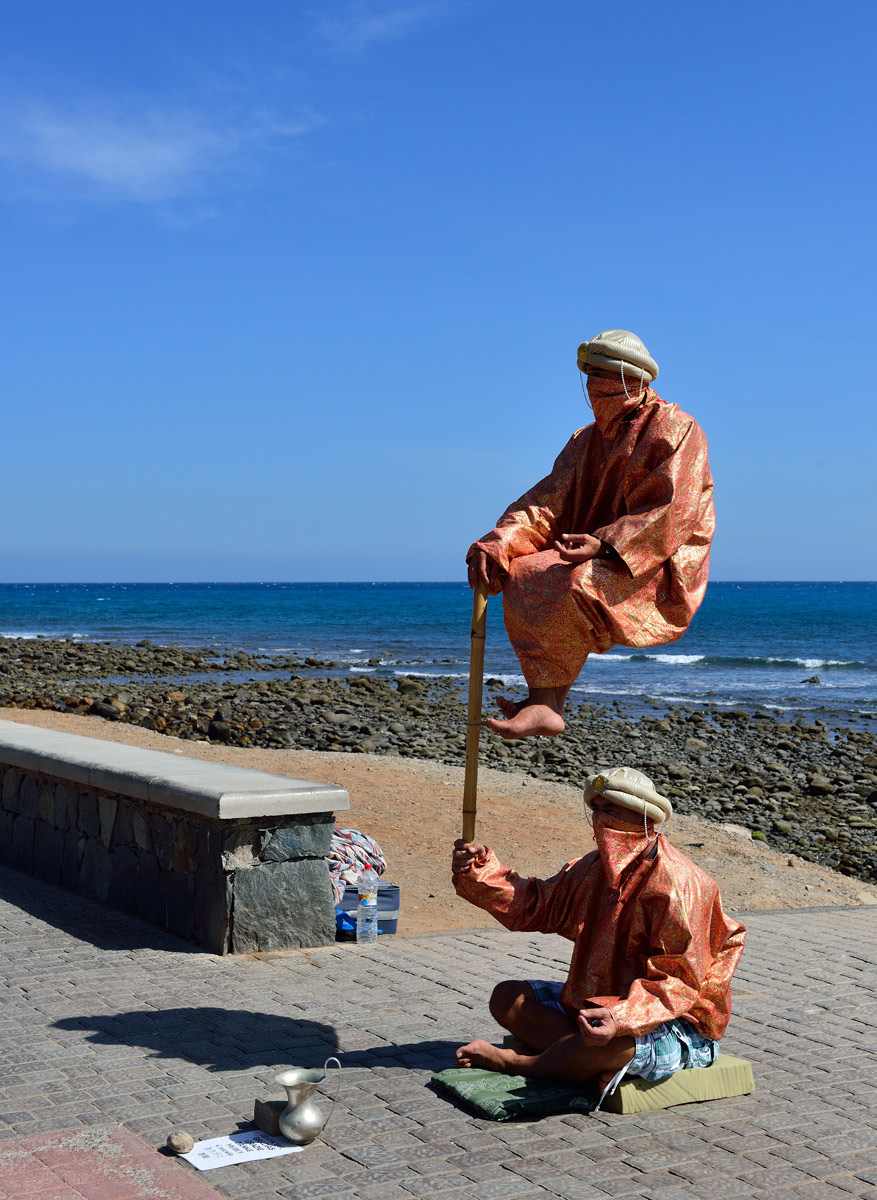 Говорят, что раньше йог мог... Маспаломас. Maspalomas. Gran Canaria.  2