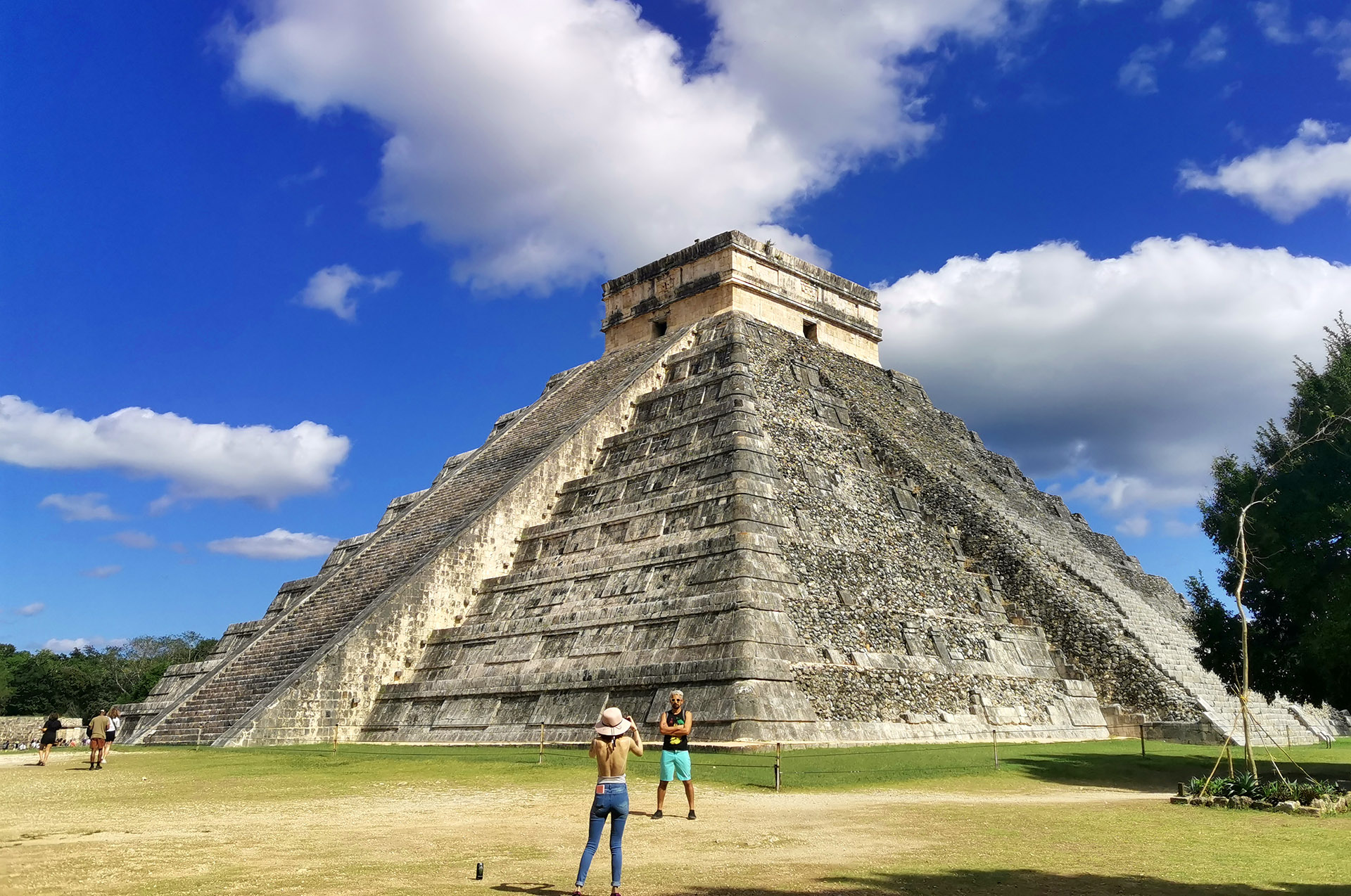 и ЛЕТО наступило ! Чичен-Ица. Мексика. January Summer in Mexico. Chichen Itza.