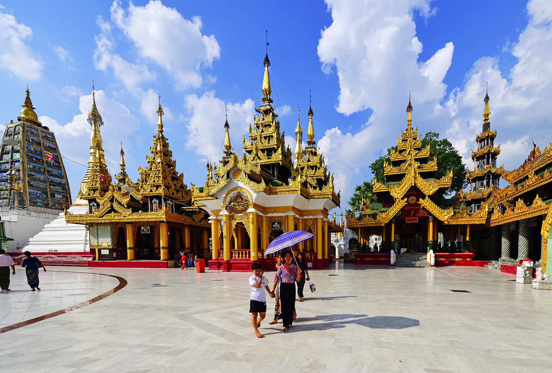 Пагода Шведагон. Янгон. Мьянма. Shwedagon Pagoda. Yangon. Myanmar. 3