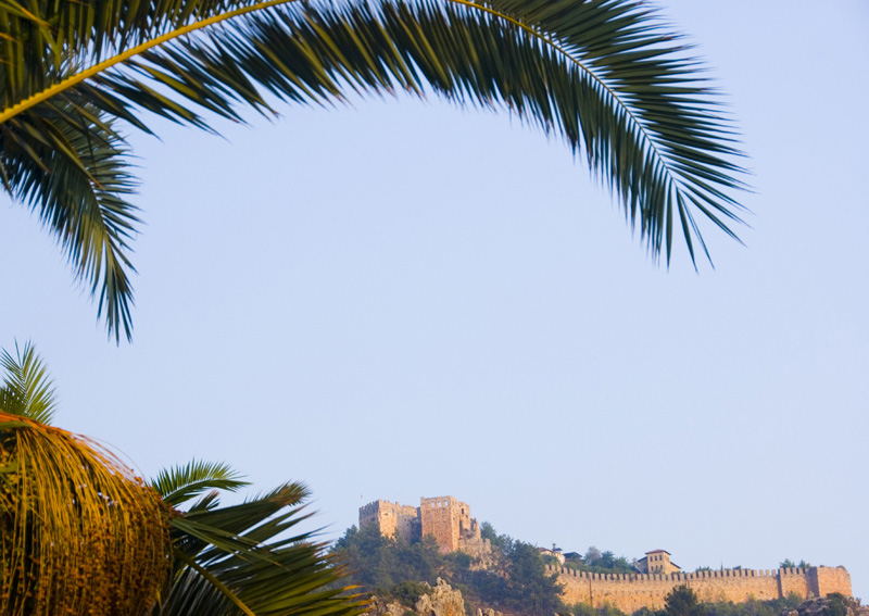 Аланья. Византийская крепость. Alania. Byzantine Fortress