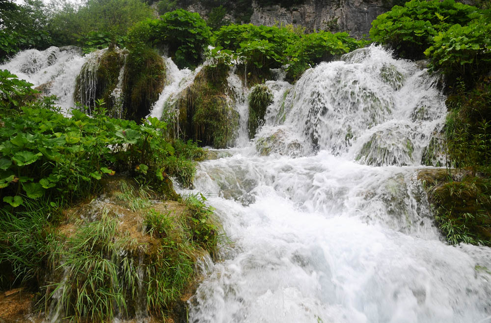 Водопад. Плитвицкие озера. Croatia. Plitvice Lakes. 4