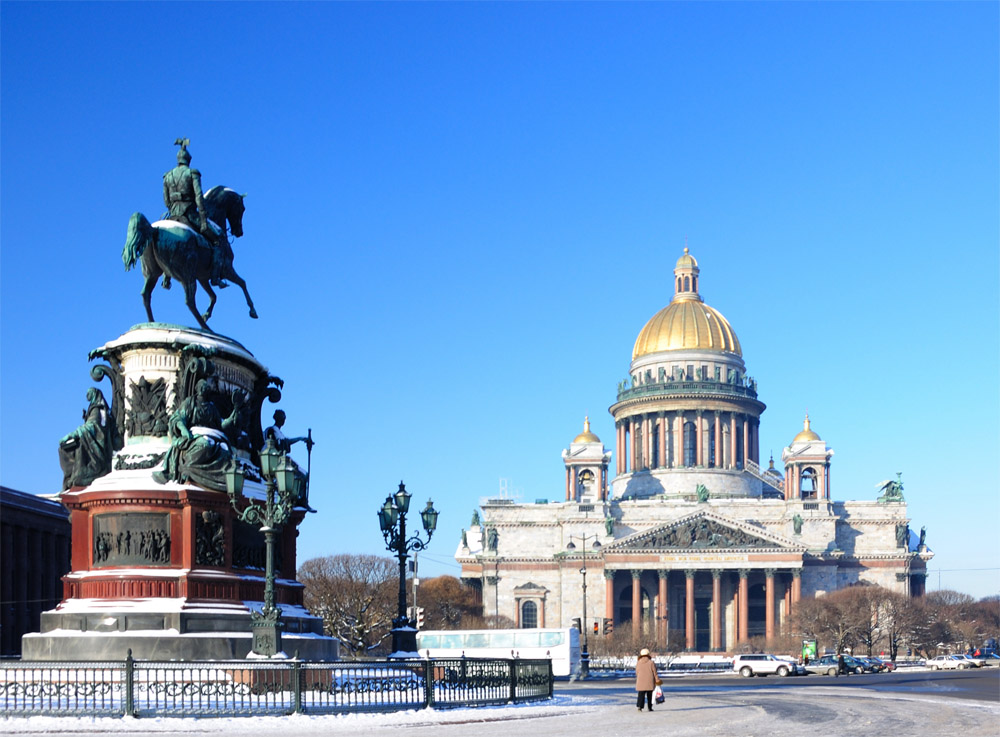 Исаакиевская площадь. Санкт-Петербург.