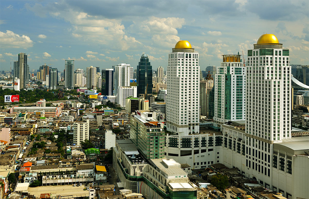 Бангкок с высоты 110м. Bangkok. 7