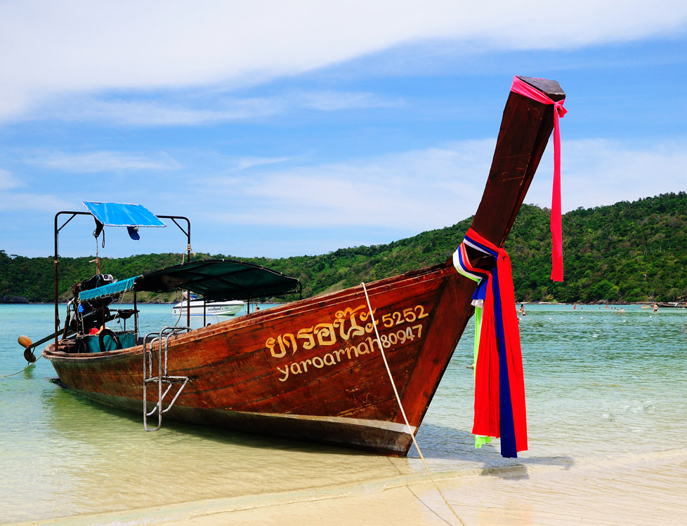 Лодка. Пи Пи. Long Tail Boat. Phi Phi.