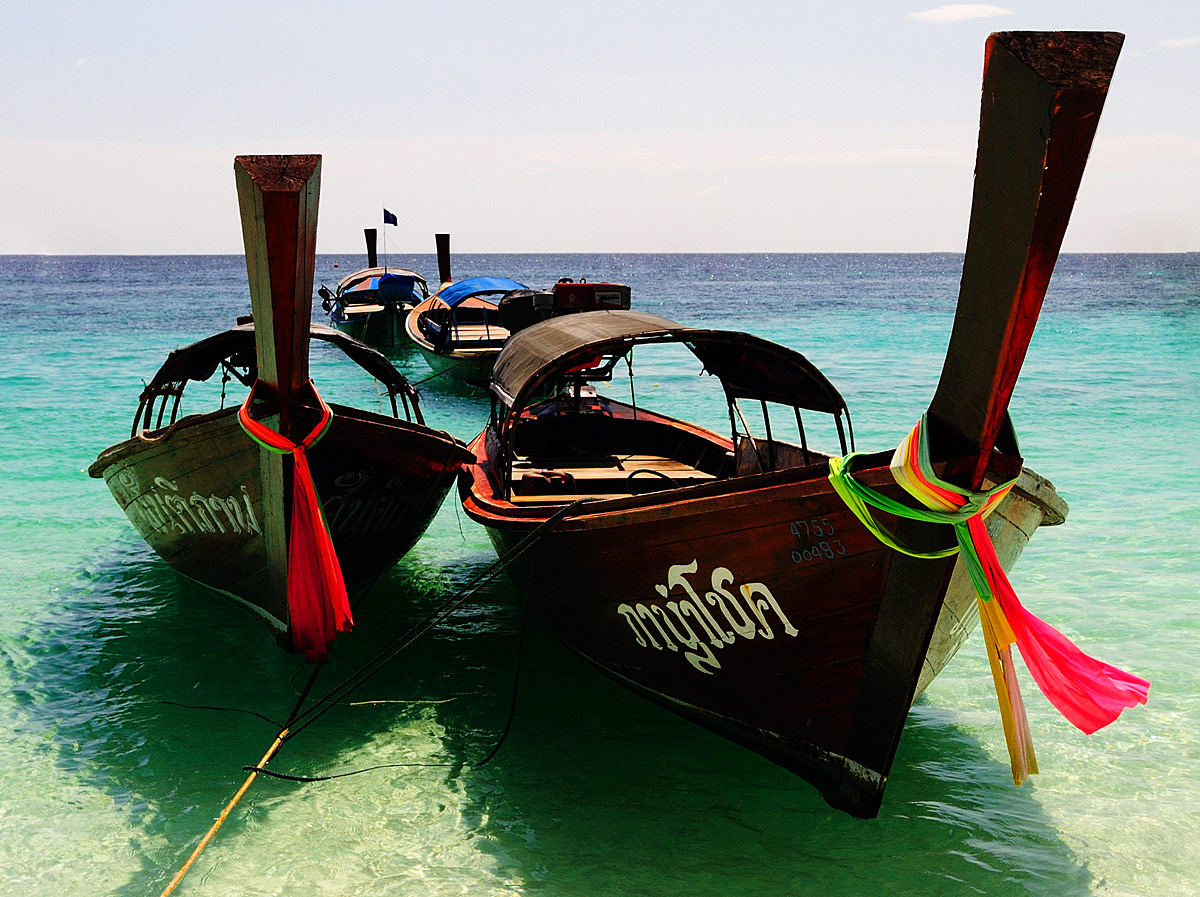 Лодки. Ко Липе. Boats. Ko Lipe.