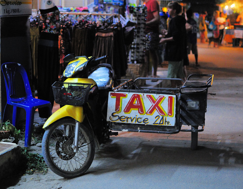 Такси. Ко Липе. Taxi. Koh Lipe.